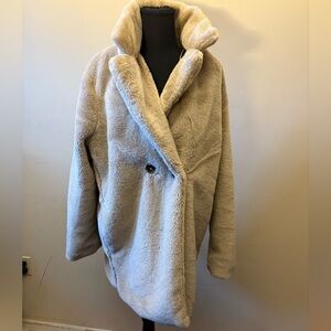 NWOT Primark Teddy Coat